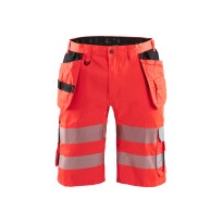 Bermuda de travail multipoche haute visibilité Blaklader High VIS Stretch 158618113300C50