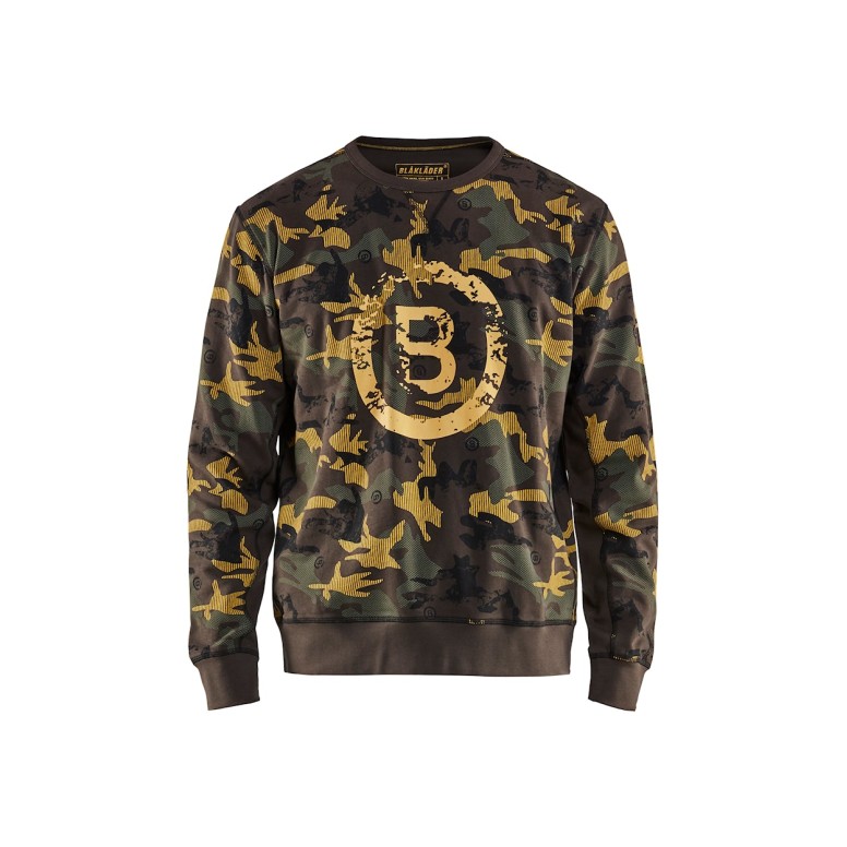Sweat-shirt de travail unisexe 100% coton...