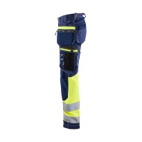 Pantalon de Travail Haute Visibilité Stretch Multipoches 100% Coton Blaklader Lady 719613708833C42