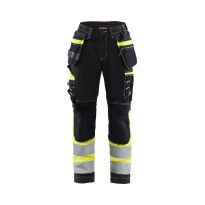 Pantalon de Travail Haute Visibilité Stretch Multipoches 100% Coton Blaklader Lady 719613708833C42