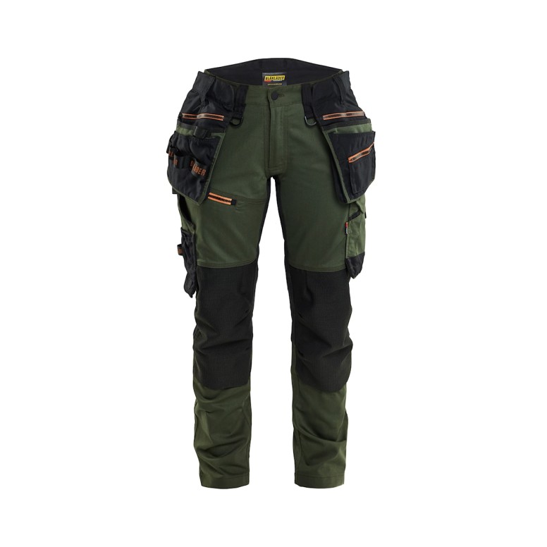 Pantalon de Travail Stretch Multipoches...