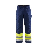Pantalon de travail haute visibilité Multipoches hiver Blaklader High Vis 186218113389C50