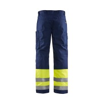 Pantalon de travail haute visibilité Multipoches hiver Blaklader High Vis 186218113389C50