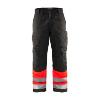 Pantalon de travail haute visibilité Multipoches hiver Blaklader High Vis 186218113389C50