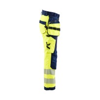 Pantalon de Travail Haute Visibilité Stretch Imperméable Multipoches Blaklader Softshell Lady 711825133389C42