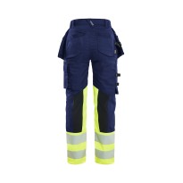 Pantalons de Travail Haute Visibilité Stretch Multi-poches Blaklader Lady 703011498933C42