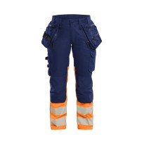 Pantalons de Travail Haute Visibilité Stretch Multi-poches Blaklader Lady 703011498933C42