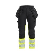 Pantalons de Travail Haute Visibilité Stretch Multi-poches Blaklader Lady 703011498933C42