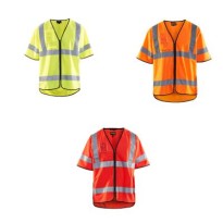 Gilet de travail haute visibilité Blaklader avec fermeture éclair entière 302310223300M/L