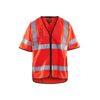 Gilet de travail haute visibilité Blaklader avec fermeture éclair entière 302310223300M/L