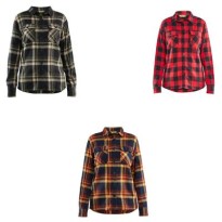 Chemise de travail Blaklader en flanelle pour femme...