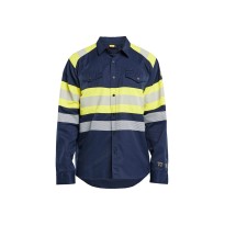 Chemise de travail Blaklader multinormes ignifuge haute visibilité antistatique 322915178933L