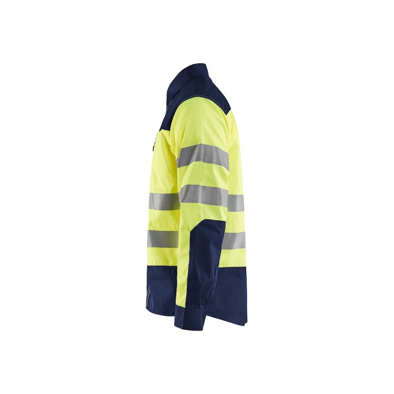 Chemise de travail Blaklader haute visibilité...