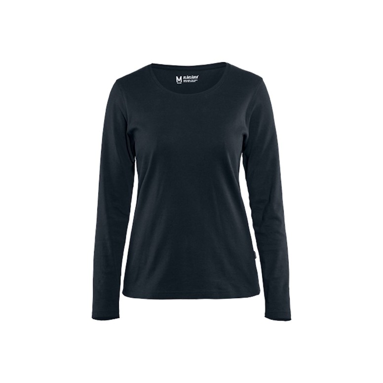 T-shirt de travail à manches longues pour femme...