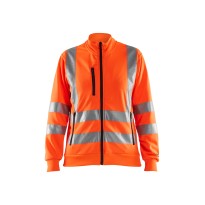 Sweatshirt de travail Blaklader haute visibilité multi-poches avec fermeture éclair intégrale femme 330819743300L