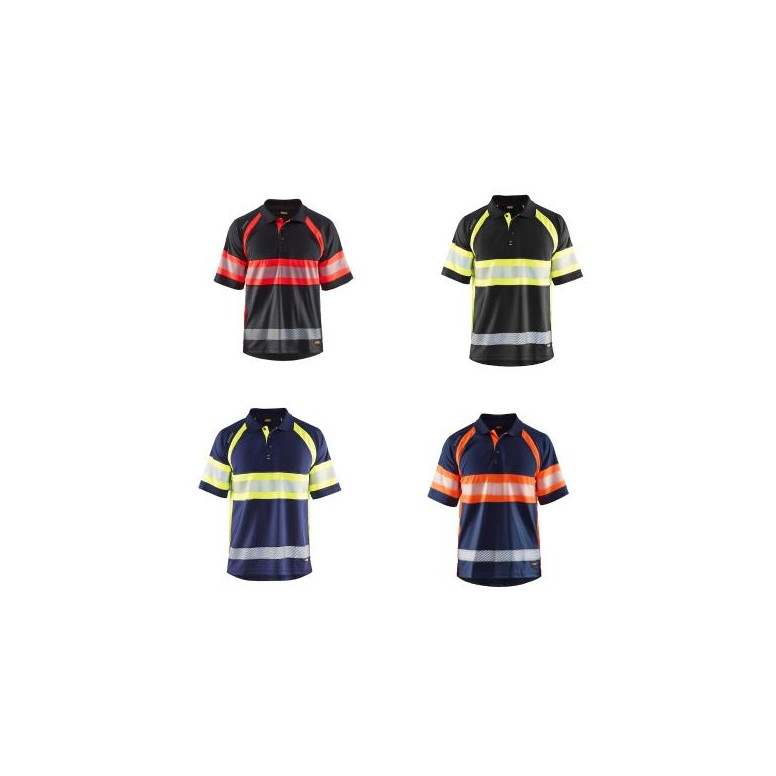 Polo de travail haute visibilité Blaklader...