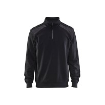 Sweat-shirt de travail Blaklader 100% coton demi-fermeture éclair 335311581098L
