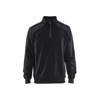 Sweat-shirt de travail Blaklader 100% coton demi-fermeture éclair 335311581098L