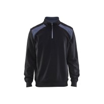 Sweat-shirt de travail Blaklader 100% coton demi-fermeture éclair 335311581098L