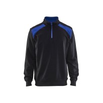Sweat-shirt de travail Blaklader 100% coton demi-fermeture éclair 335311581098L