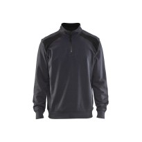 Sweat-shirt de travail Blaklader 100% coton demi-fermeture éclair 335311581098L