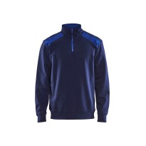 Sweat-shirt de travail Blaklader 100% coton demi-fermeture éclair 335311581098L