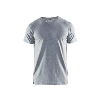 T-shirt à manches courtes de travail Blaklader avec col en V stretch 336010599000L