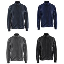 Sweat de travail signé Blaklader 100 % coton, avec fermeture éclair entière 337111588600L