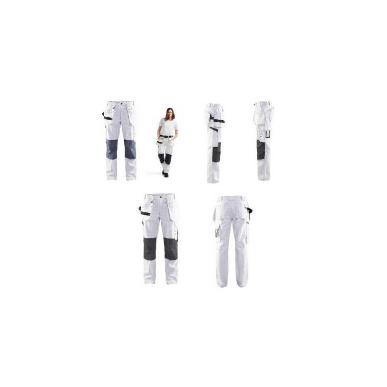 Pantalons de peintre Blaklader pour femme, en...