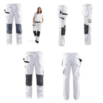 Pantalons de peintre Blaklader pour femme, en coton 100 % élastiqué, modèle 713112101098C50