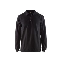 Polo de travail à manches longues Blaklader ignifuge en piqué 337417418900L