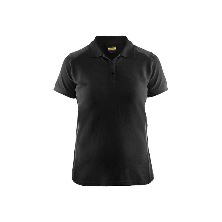 Polo de travail à manches courtes pour femme...