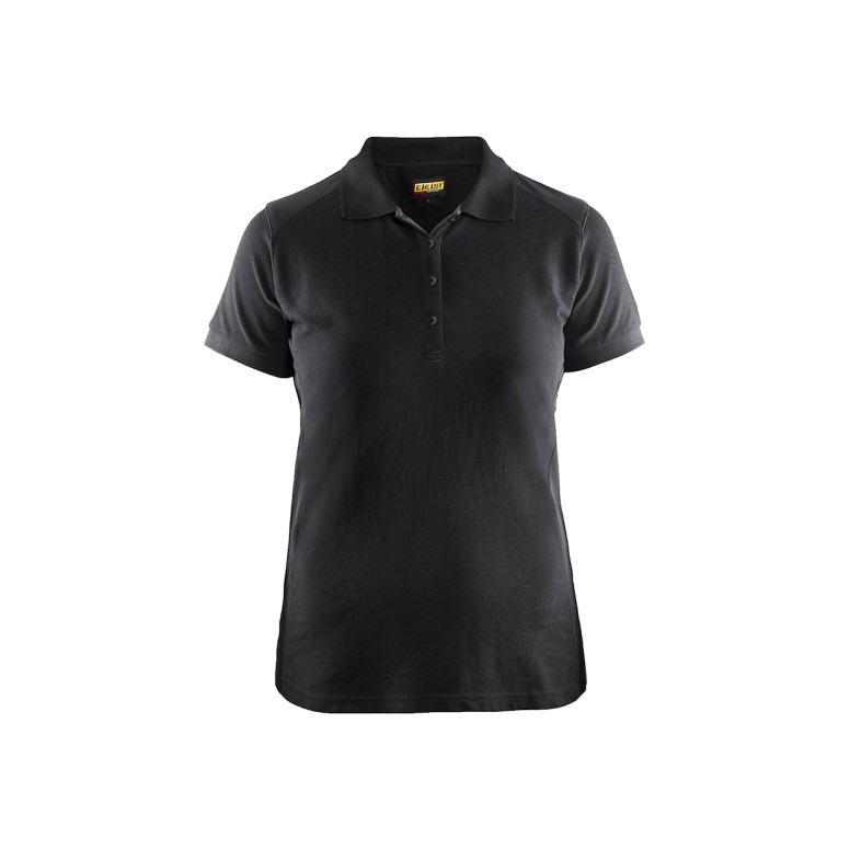 Polo de travail à manches courtes pour femme...