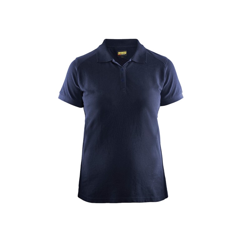 Polo de travail à manches courtes pour femme...