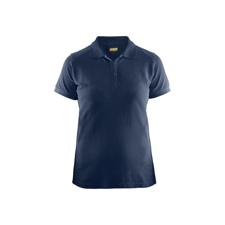 Polo de travail à manches courtes pour femme...