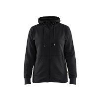 Sweat de travail Blaklader zip intégral pour femme avec capuche 100 % coton 339511588600M