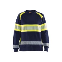 Pull de travail Blaklader haute visibilité 100% coton femme 340911588933L