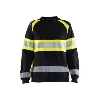 Pull de travail Blaklader haute visibilité 100% coton femme 340911588933L