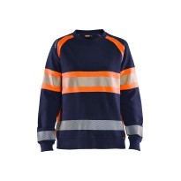 Pull de travail Blaklader haute visibilité 100% coton femme 340911588933L