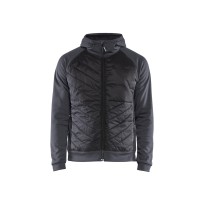 Sweat à capuche de travail Blaklader Hybrid à fermeture éclair intégrale 346325264599L