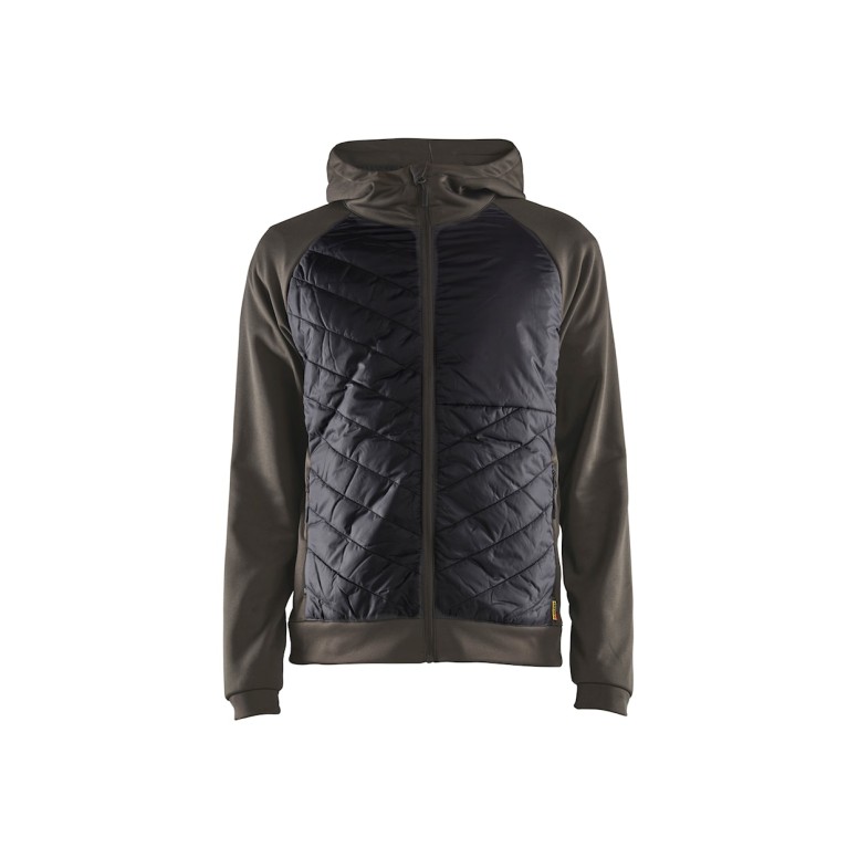 Sweat à capuche de travail Blaklader Hybrid à...