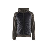 Sweat à capuche de travail Blaklader Hybrid à fermeture éclair intégrale 346325264599L