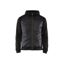 Sweat à capuche de travail Blaklader Hybrid à fermeture éclair intégrale 346325264599L