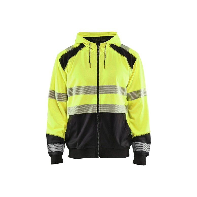 Sweat de travail avec capuche et fermeture...