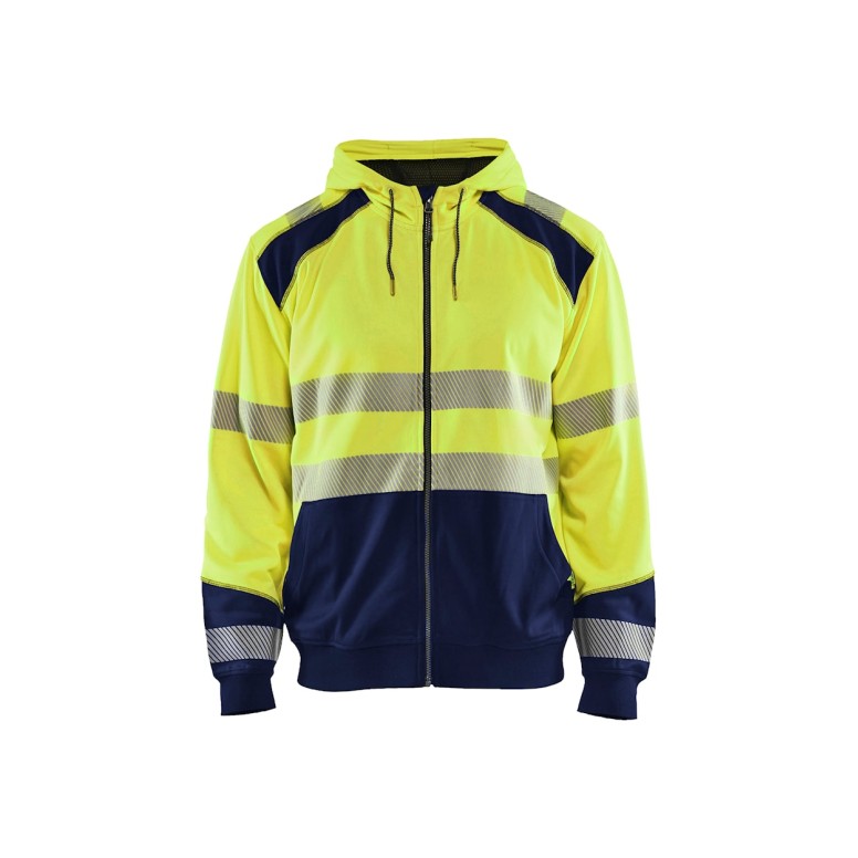 Sweat de travail avec capuche et fermeture...