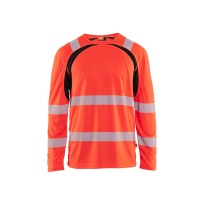 T-shirt de travail haute visibilité Blaklader protection contre les rayons UV à manches longues 359910133389L