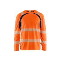 T-shirt de travail haute visibilité Blaklader protection contre les rayons UV à manches longues 359910133389L