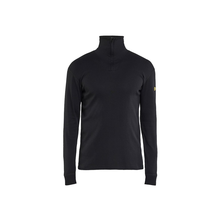Sous-vêtement thermique anti-flamme avec zip...