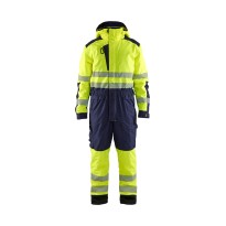 Combinaison de travail multipoches haute visibilité Blaklader imperméable avec capuche 672519773389L