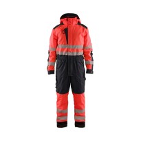 Combinaison de travail multipoches haute visibilité Blaklader imperméable avec capuche 672519773389L